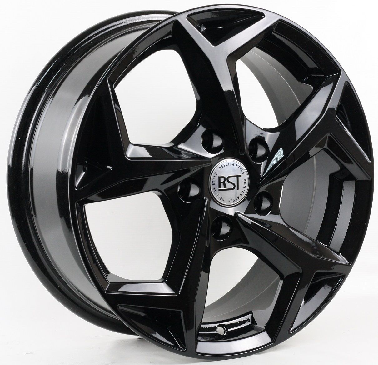 

Колесный диск RST R066 6.5x16 5x114.3 ET46 D67.1 BL, арт. RR066-6516-671-5x1143-46BL, Черный, R066
