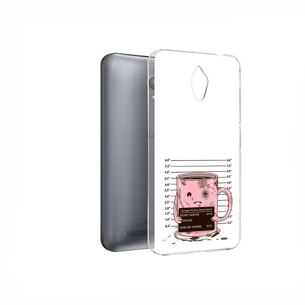 

Чехол MyPads Tocco для Asus ZenFone Go (ZC500TG) кружка, Прозрачный, Tocco