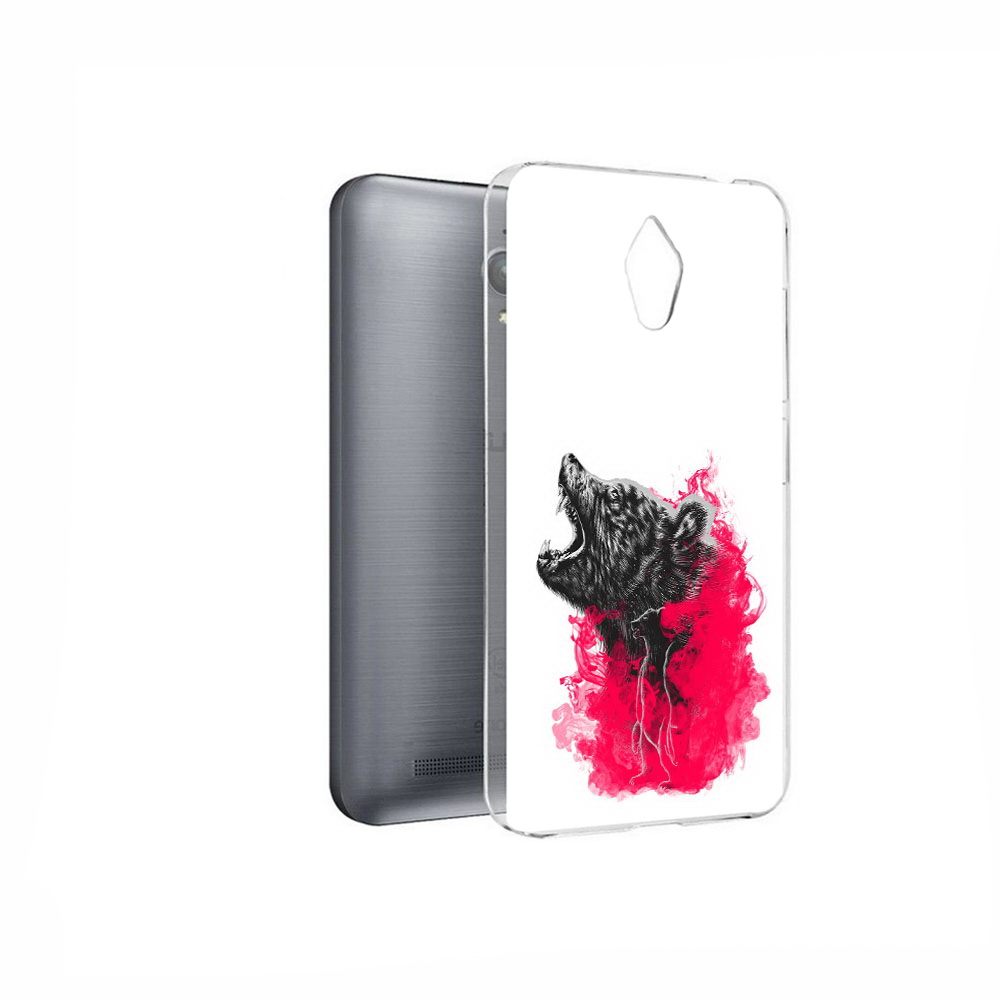

Чехол MyPads Tocco для Asus ZenFone Go (ZC500TG) медведь в дымке, Прозрачный, Tocco