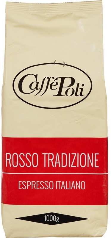 Кофе Caffe Poli Rossa в зернах, 1кг