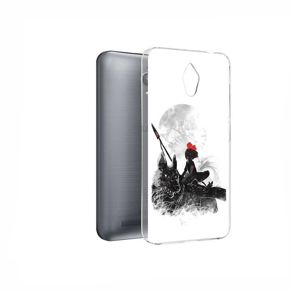 

Чехол MyPads Tocco для Asus ZenFone Go (ZC500TG) мононоке, Прозрачный, Tocco