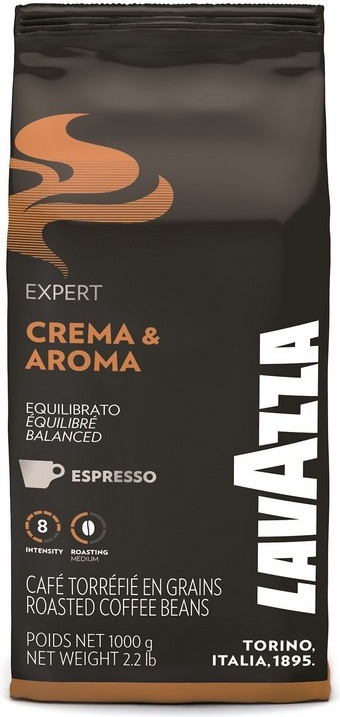 фото Кофе lavazza crema aroma expert в зернах, 1кг