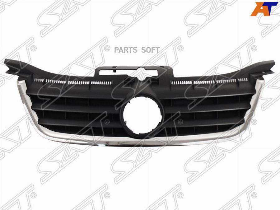 

SAT Решетка радиатора VW CADDY 04- / TOURAN 03-06 хром молдинг