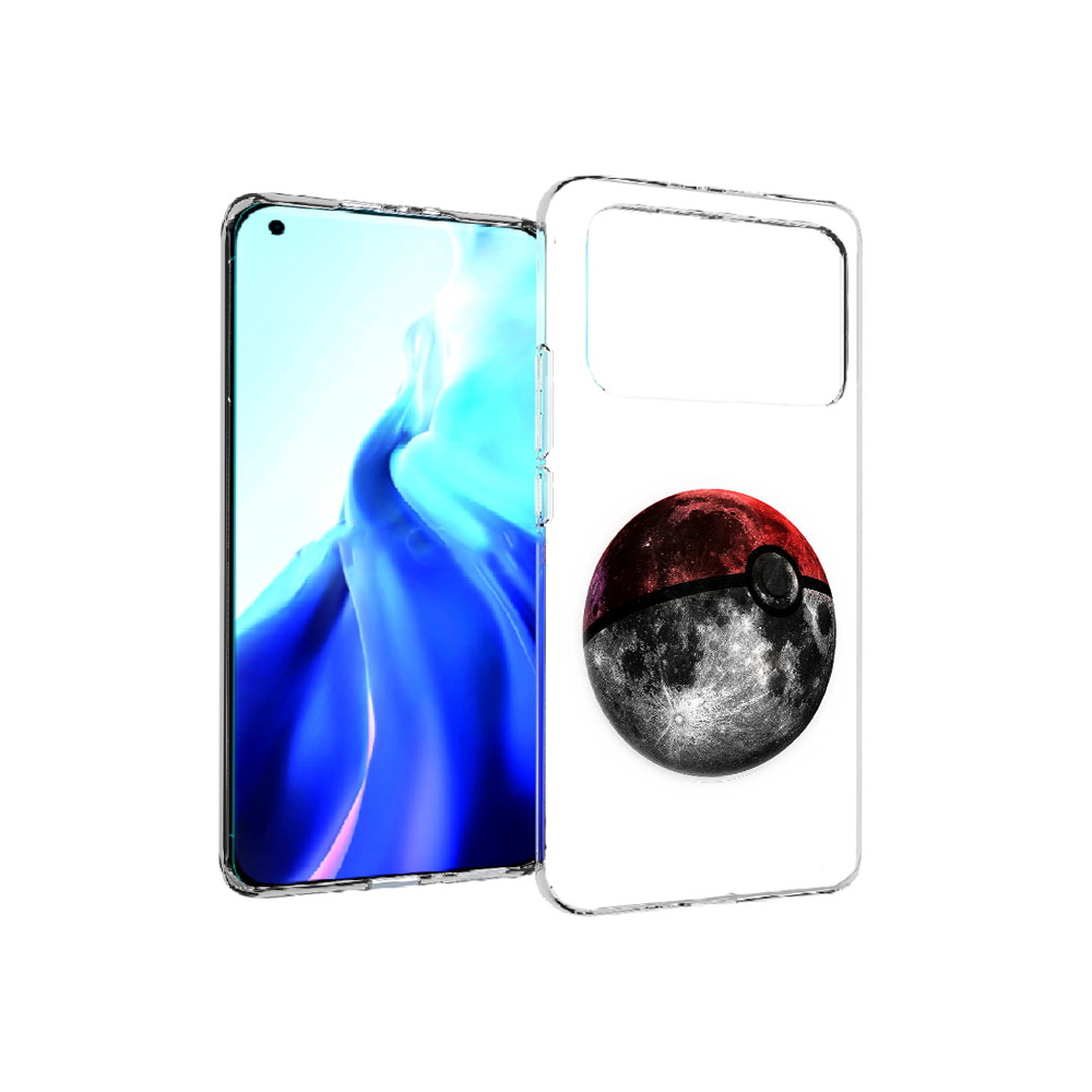 

Чехол MyPads Tocco для Xiaomi Mi 11 Ultra планета покебол (PT160500.261.543), Прозрачный, Tocco