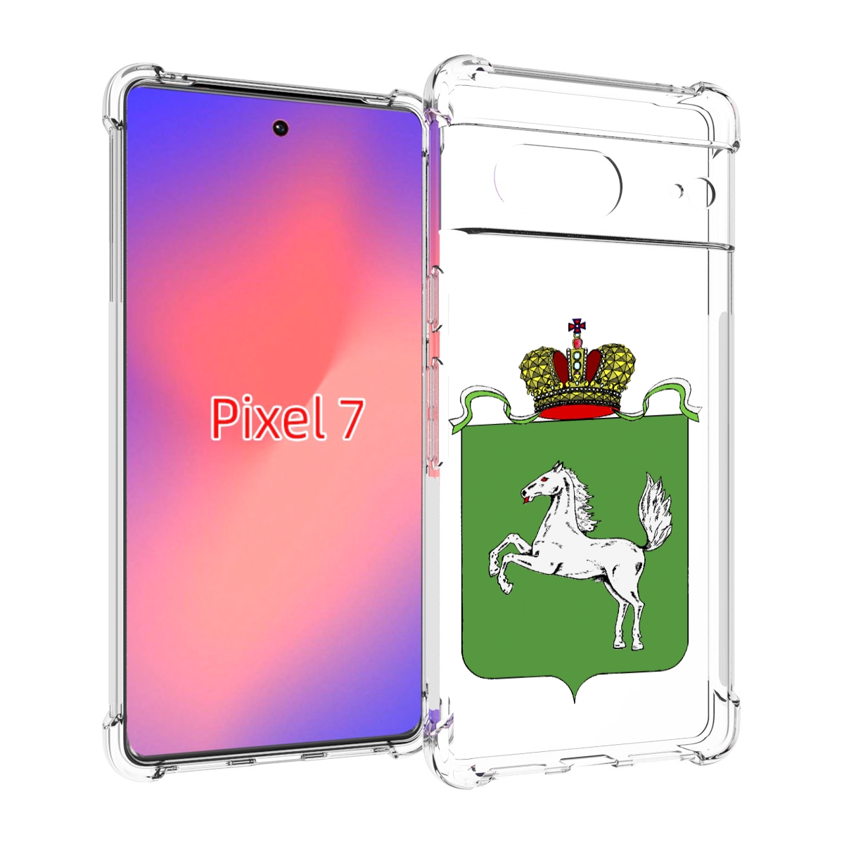 

Чехол Mypads Герб Томская Область Для Google Pixel 7, Прозрачный, Tocco
