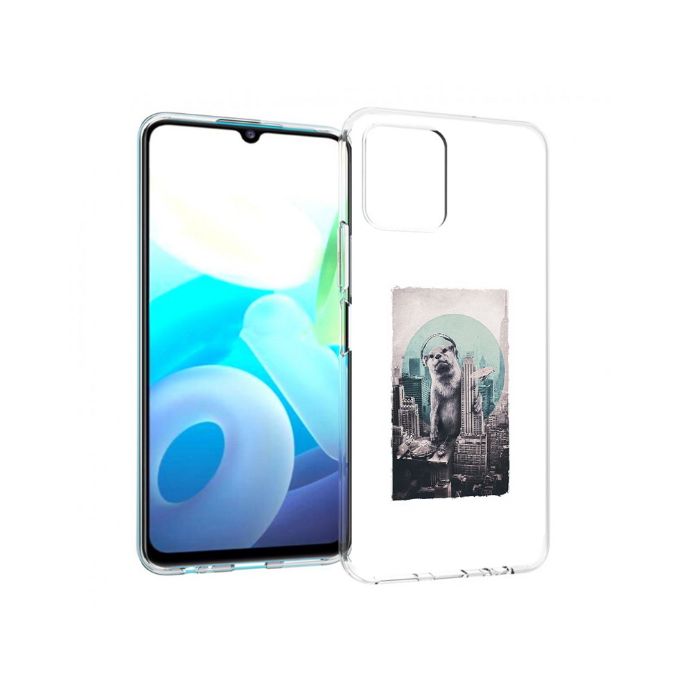 

Чехол MyPads Tocco для Vivo Y15s выдра в городе (PT224456.390.283), Прозрачный, Tocco