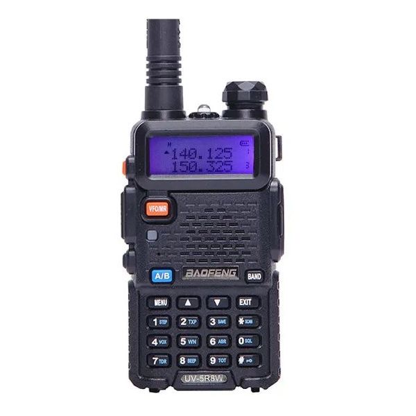 

Рация (радиостанция) Baofeng UV-5R 8W (3 режима мощности), черная, Черный, UV-5R 8W (3 режима мощности)