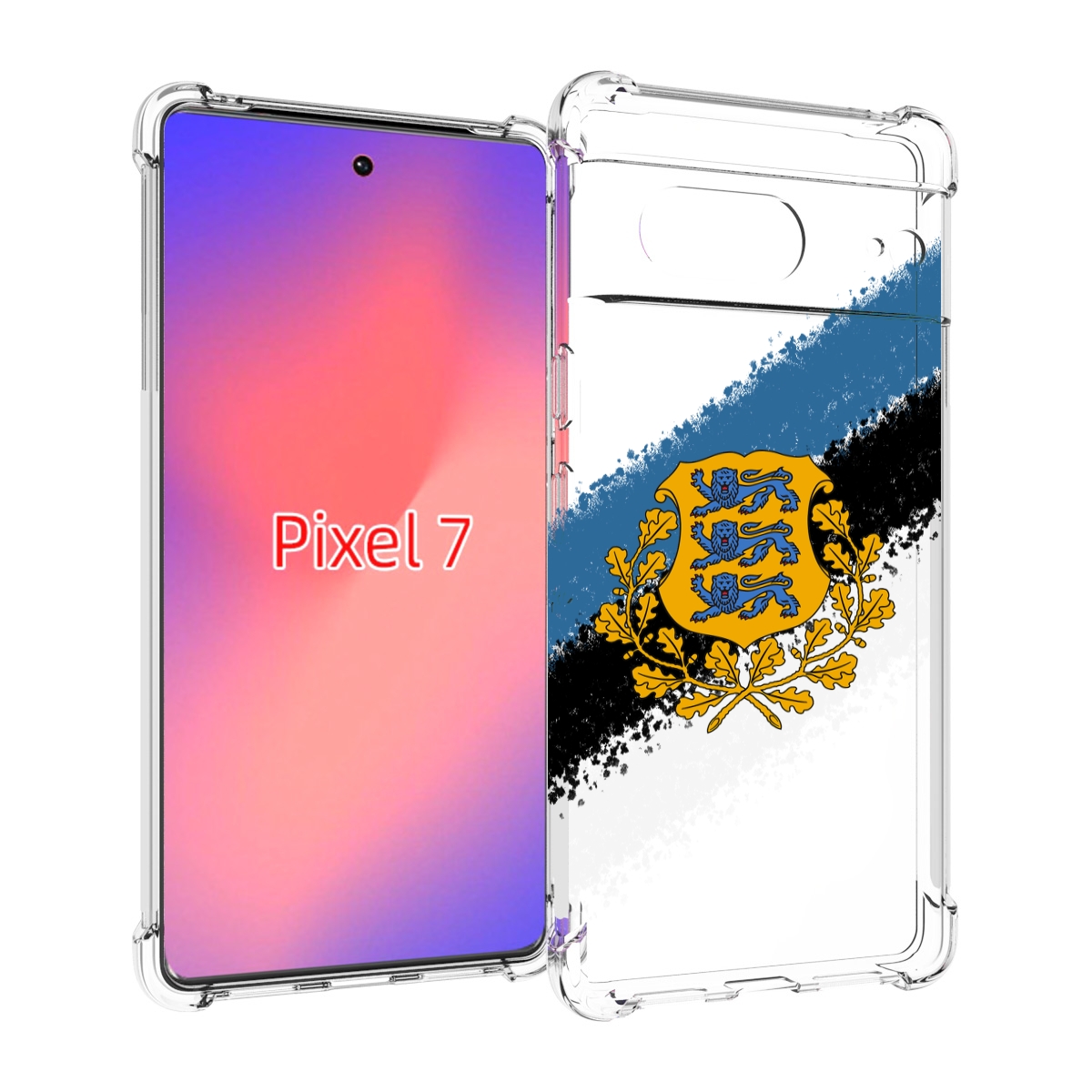 

Чехол Mypads Герб Флаг Эстонии-2 Для Google Pixel 7, Прозрачный, Tocco