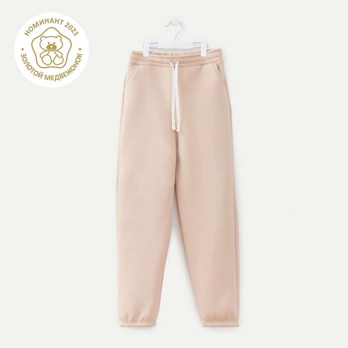 

Брюки детские MINAKU Р00012641, бежевый, 158, MINAKU: Basic Line KIDS