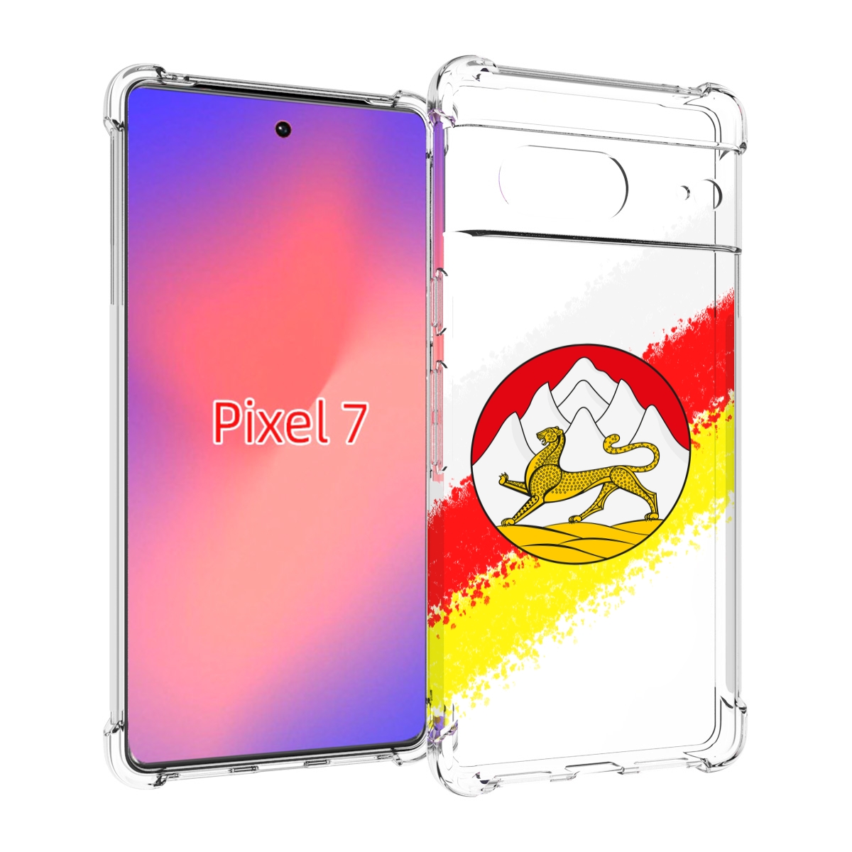 

Чехол Mypads Герб Флаг Южная Осетия Для Google Pixel 7, Прозрачный, Tocco