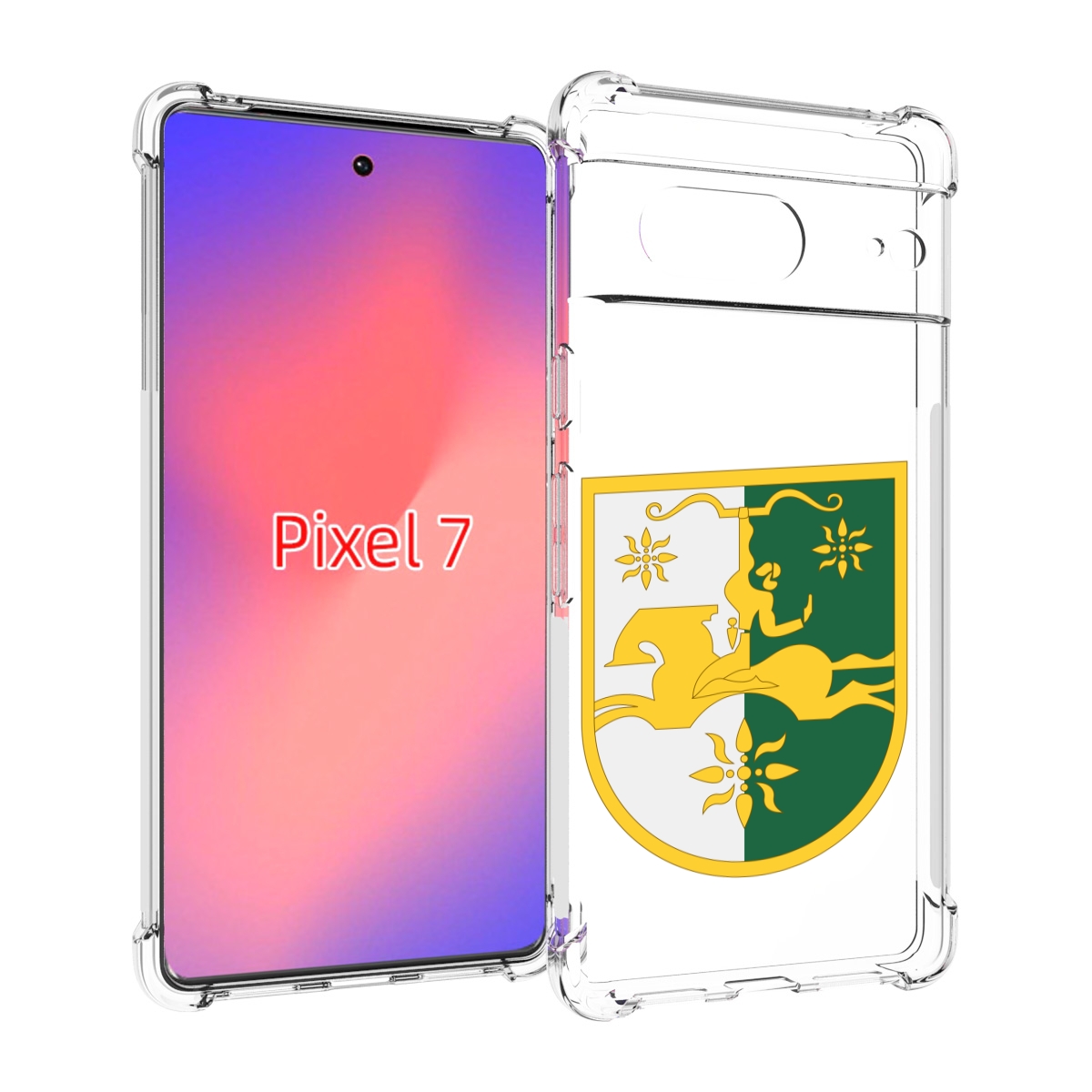 

Чехол Mypads Герб-Абхазии Для Google Pixel 7, Прозрачный, Tocco