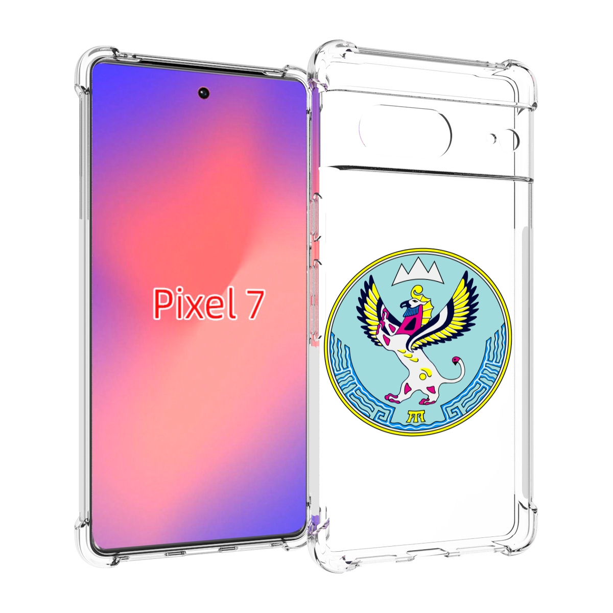 

Чехол Mypads Герб-Алтаи-Горно-АлтаиСк Для Google Pixel 7, Прозрачный, Tocco
