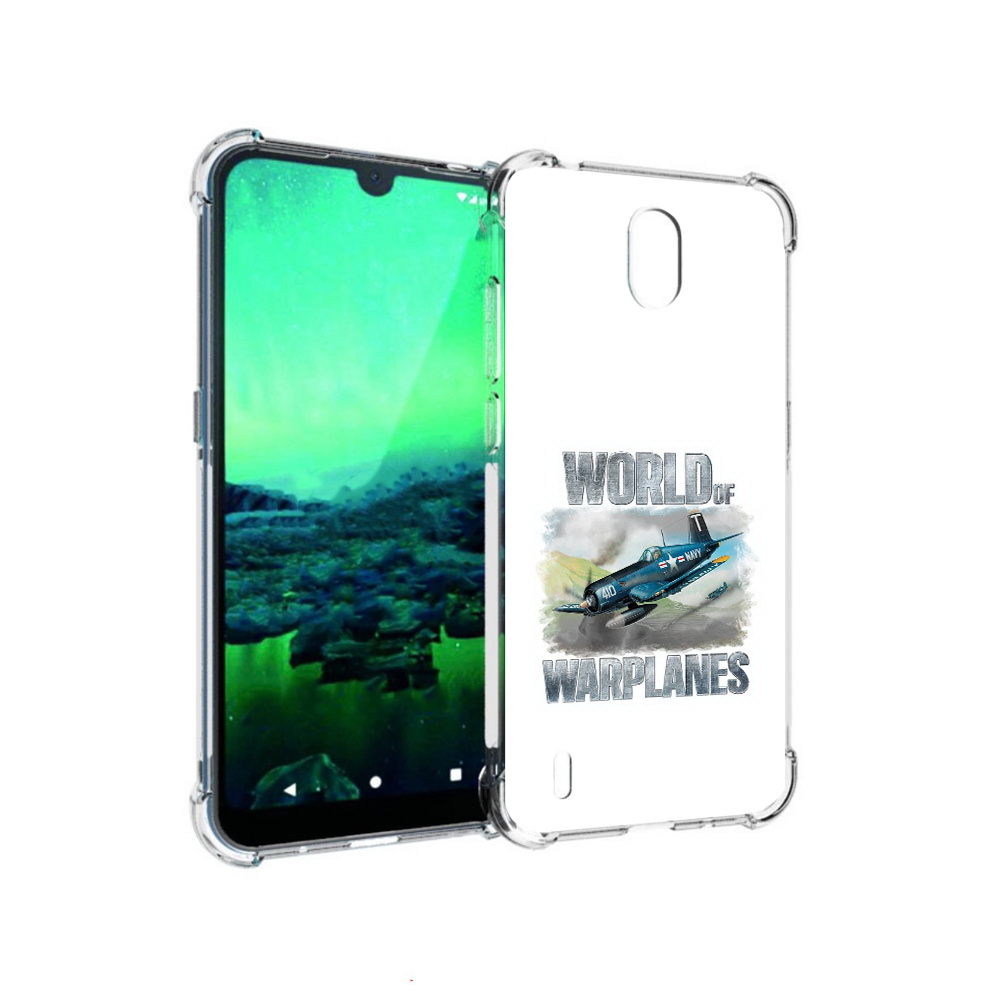 

Чехол MyPads Tocco для Nokia 1.3 Боевой самолет (PT227048.104.32), Прозрачный, Tocco