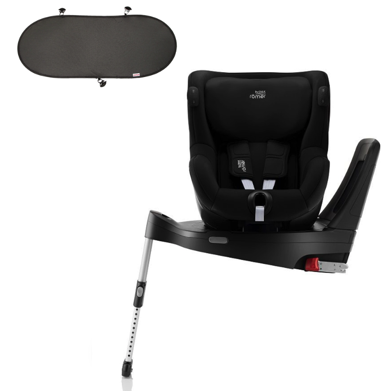 

Автокресло 0+/1 Britax Roemer DUALFIX iSENSE Space Black + база FLEX BASE iSENSE