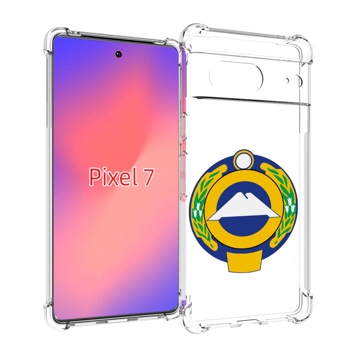 

Чехол Mypads Герб-Карачаево-Черкессия Для Google Pixel 7, Прозрачный, Tocco
