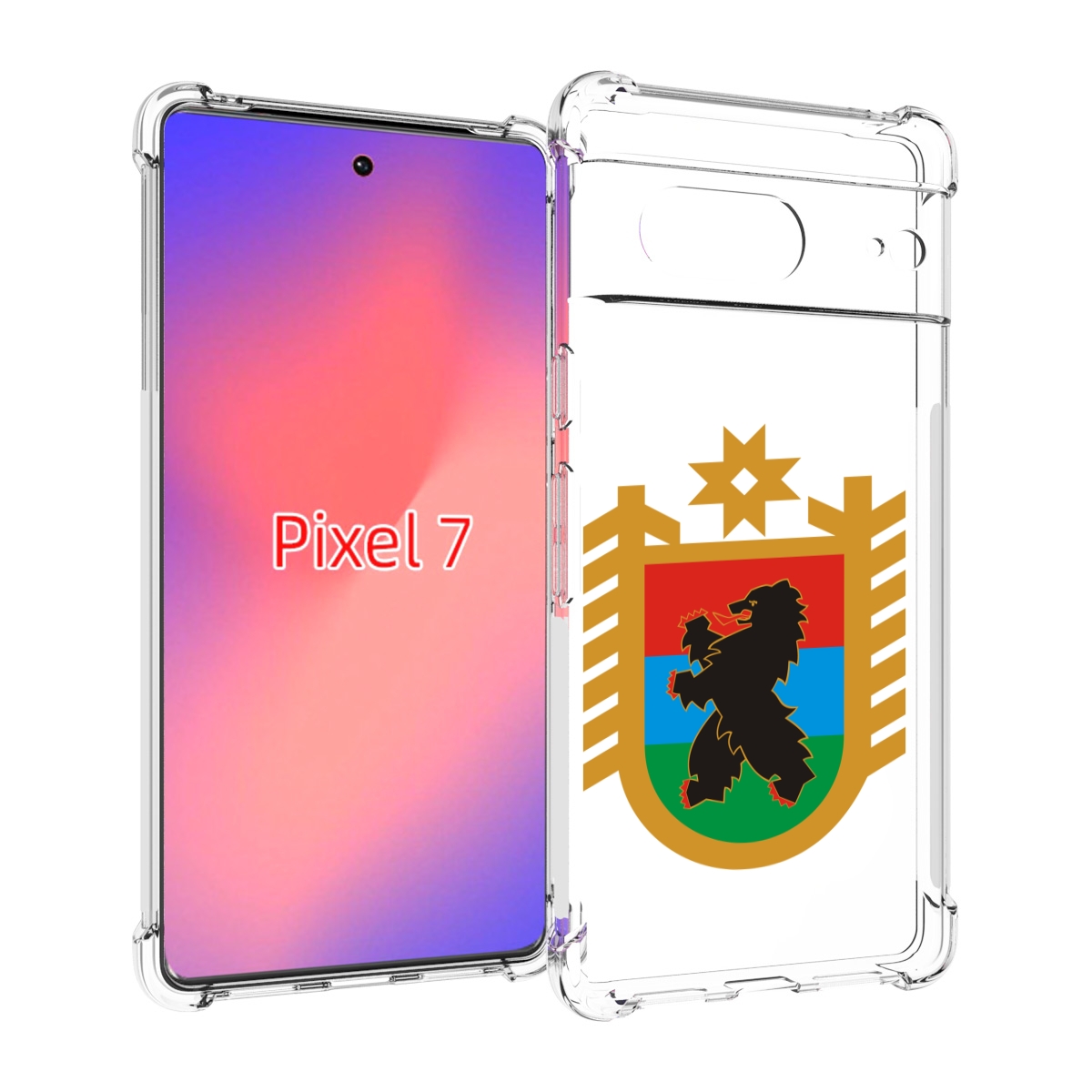 

Чехол Mypads Герб-Карелия-Петрозаводск Для Google Pixel 7, Прозрачный, Tocco