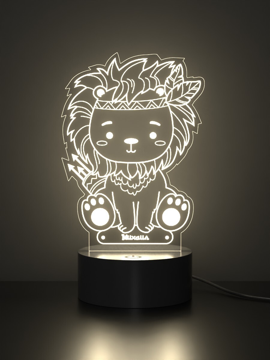 

Ночник Light Insidе детский Лев Михаил