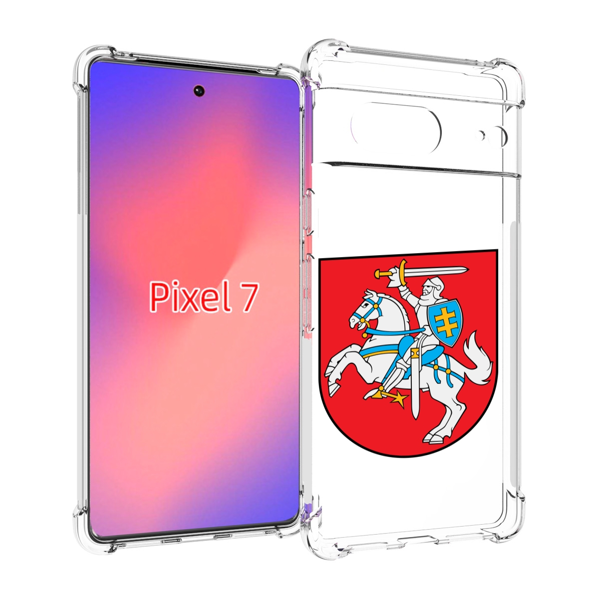 

Чехол Mypads Герб-Литва Для Google Pixel 7, Прозрачный, Tocco