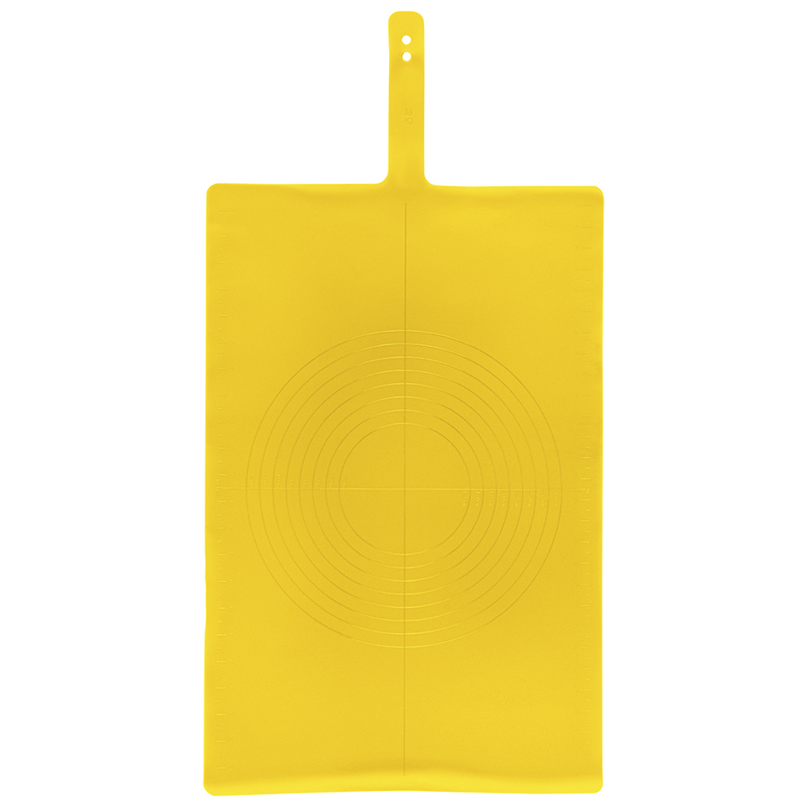 Коврик для замешивания теста Smart Solutions Foss 37.7х57.4 см, желтый