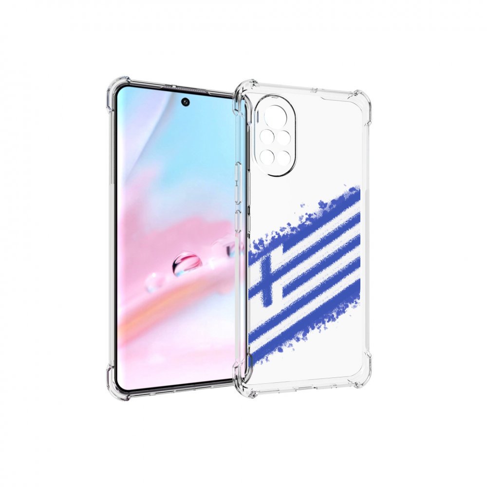 

Чехол MyPads флаг Греции для Huawei Nova 8 (ANG-LX1), Прозрачный, Tocco