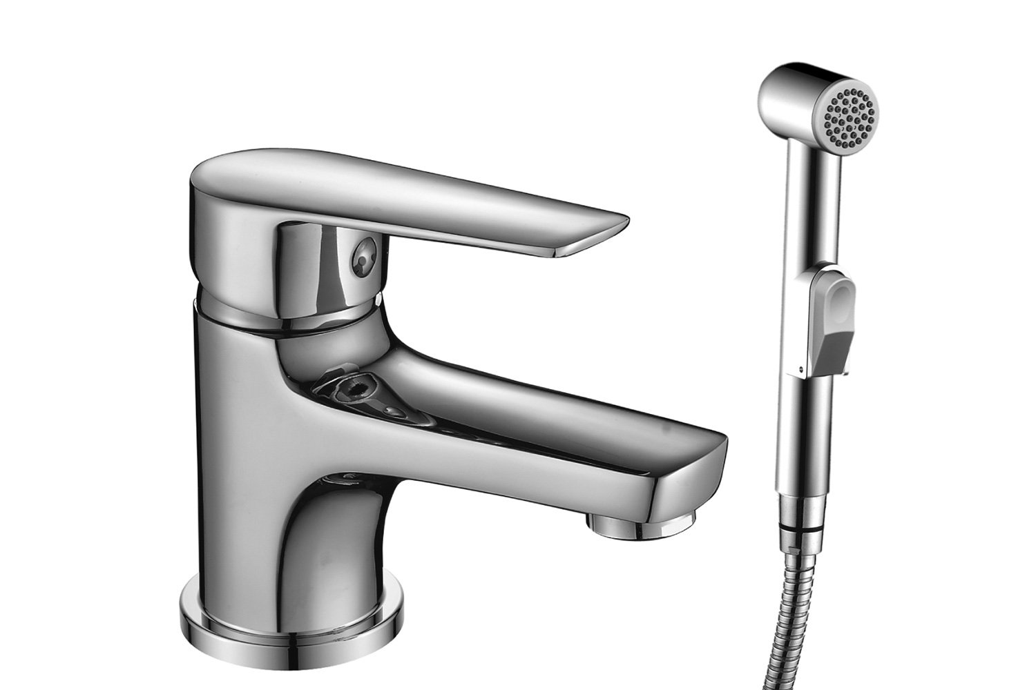 фото Смеситель для раковины rossinka silvermix s35 80441030