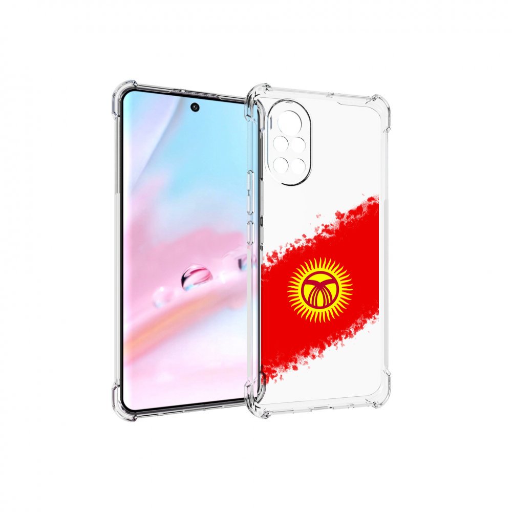 Чехол MyPads флаг Киргизии для Huawei Nova 8 (ANG-LX1)