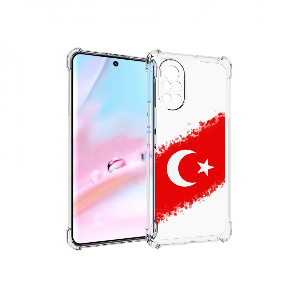 

Чехол MyPads флаг Турции для Huawei Nova 8 (ANG-LX1), Прозрачный, Tocco