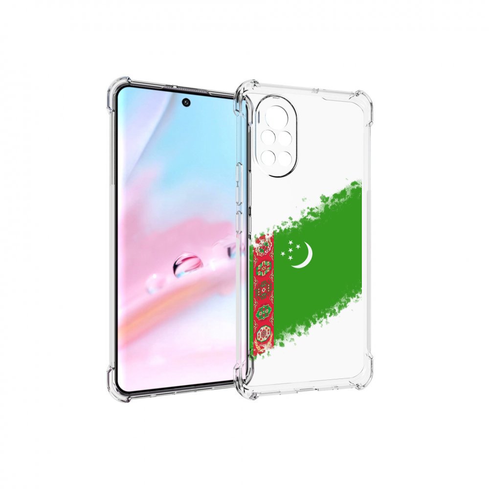 

Чехол MyPads флаг герб Туркменистан-1 для Huawei Nova 8 (ANG-LX1), Прозрачный, Tocco