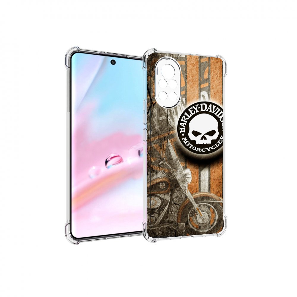 

Чехол MyPads харлеи девидсон для Huawei Nova 8 (ANG-LX1), Прозрачный, Tocco