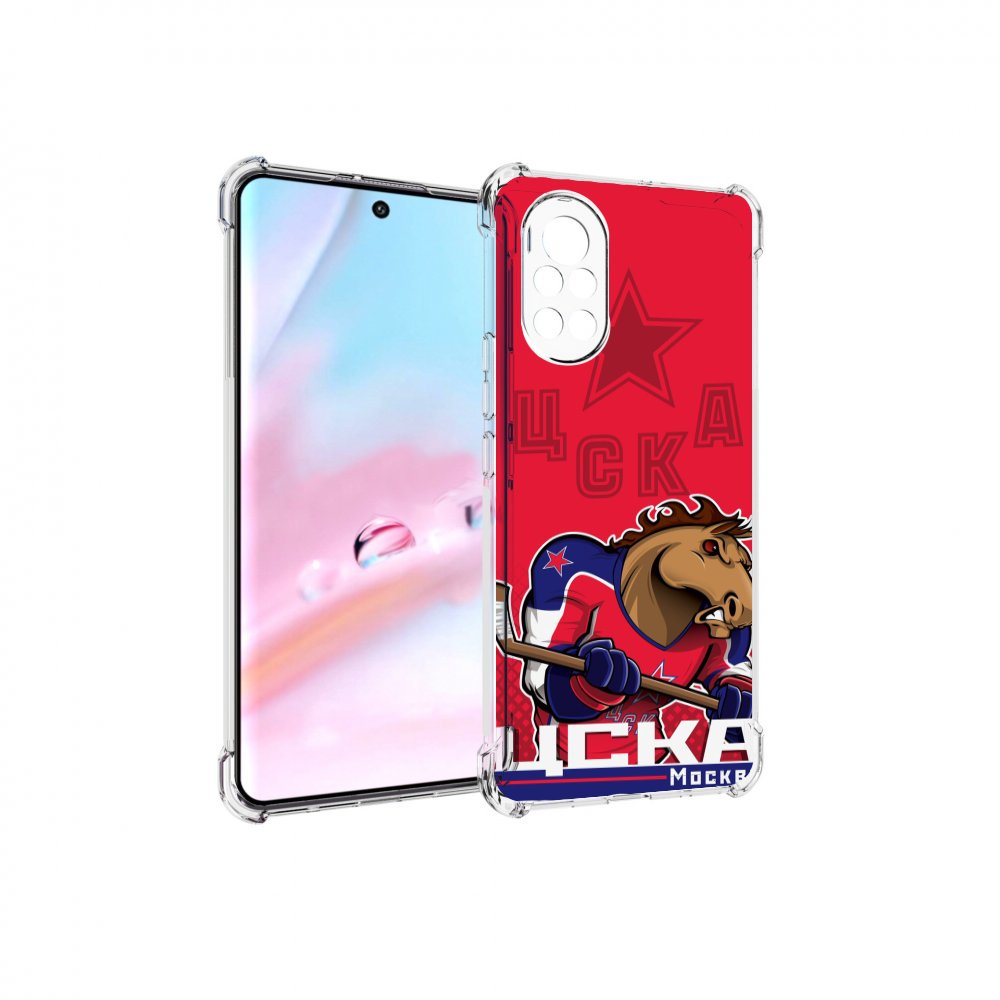

Чехол MyPads хк цска мужской для Huawei Nova 8 (ANG-LX1), Прозрачный, Tocco