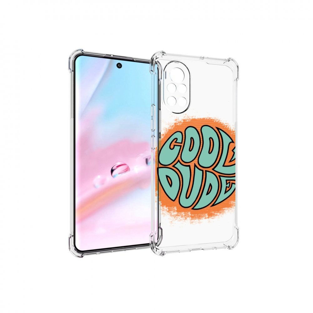 

Чехол MyPads хороший приятель для Huawei Nova 8 (ANG-LX1), Прозрачный, Tocco