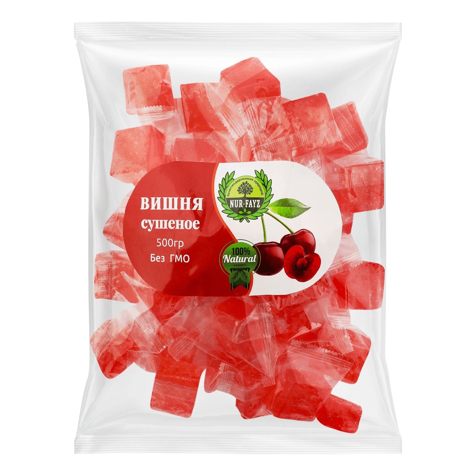 

Вишня сушеная кубики 500 г