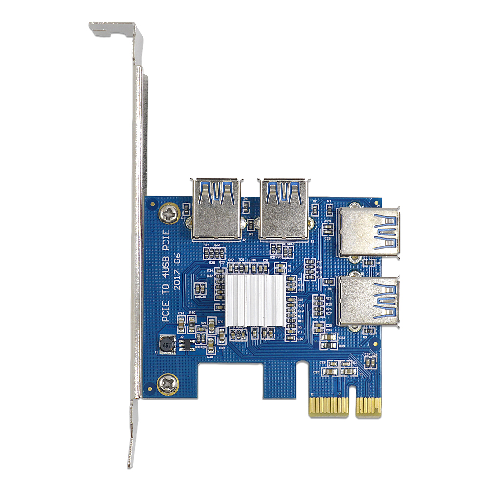

Расширитель портов PCI-E 1 на 4 USB, 172