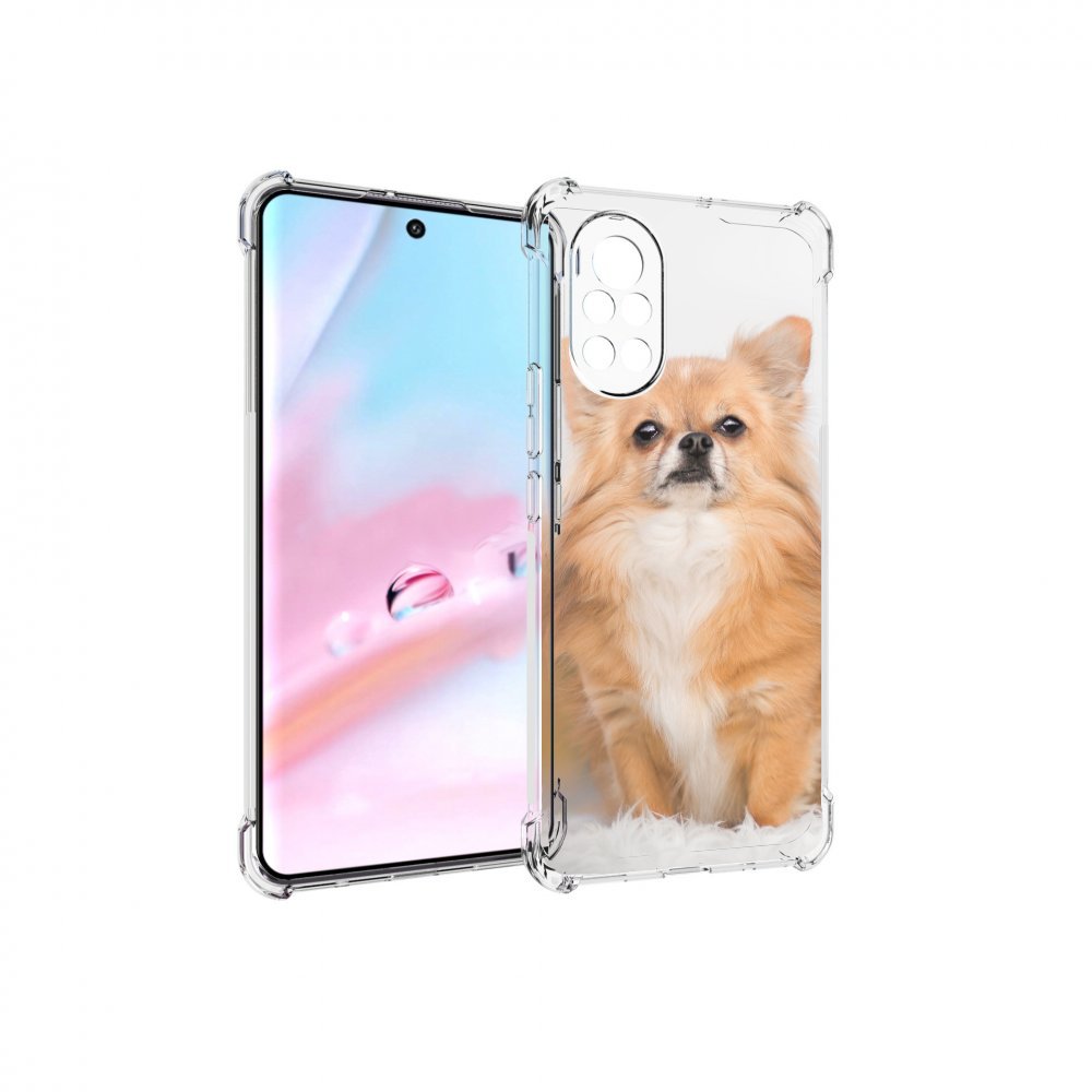 

Чехол MyPads чихуа хуа для Huawei Nova 8 (ANG-LX1), Прозрачный, Tocco