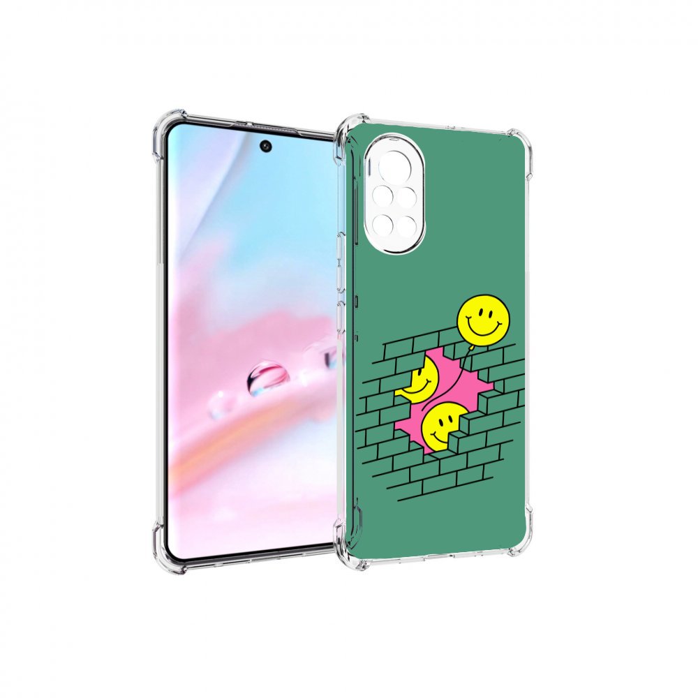 

Чехол MyPads шарики в стене для Huawei Nova 8 (ANG-LX1), Прозрачный, Tocco