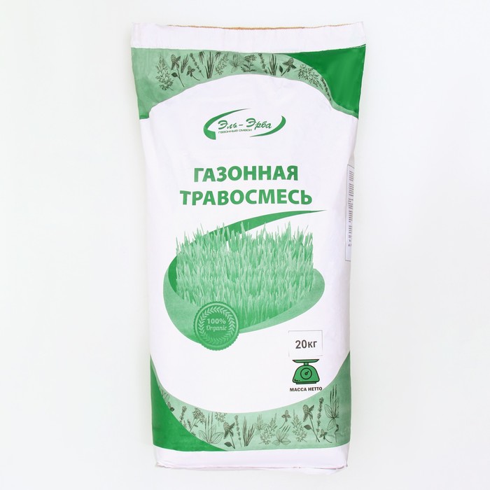 

Семена смесь газонных трав Эрба-зима 20 кг 1 уп.