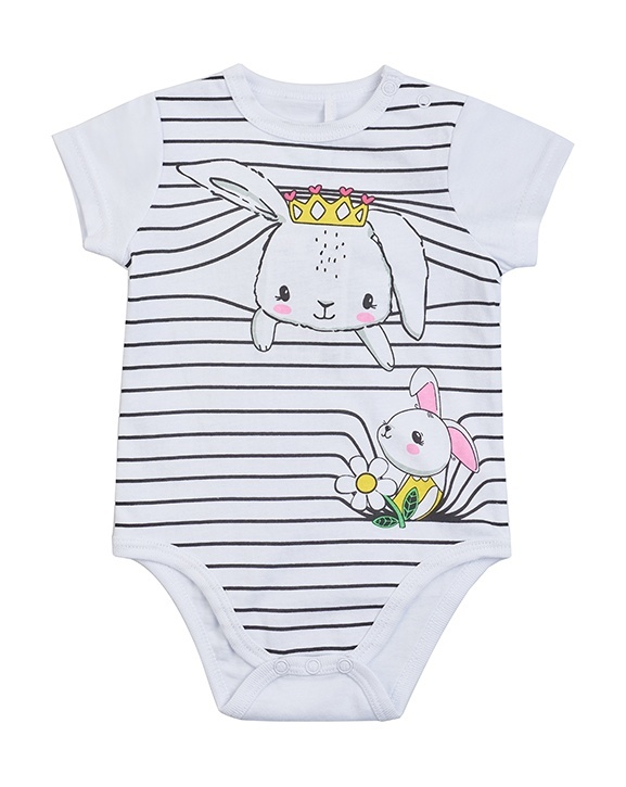 

Боди детское Kari Baby SS24B20301005, белый, 56, 229057