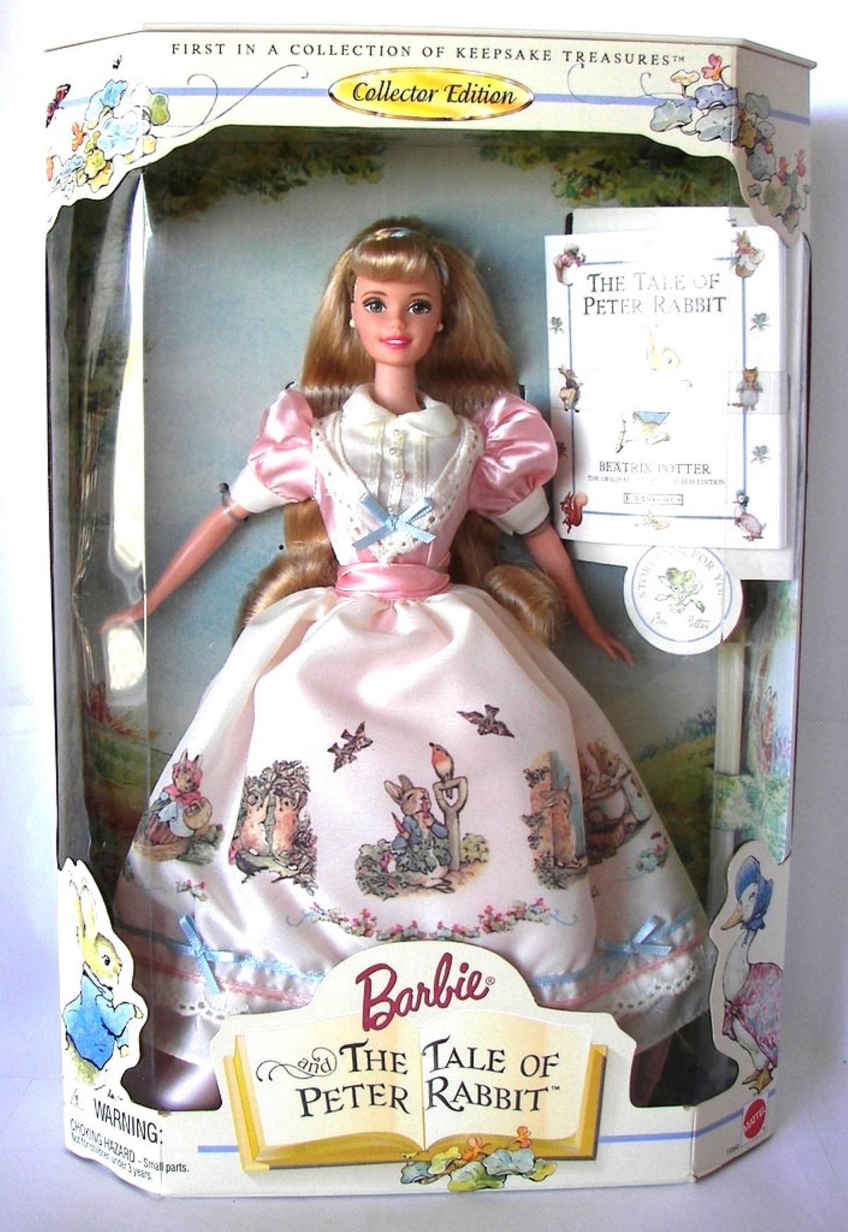 

Кукла Барби коллекционная Barbie The Tale of Peter Rabbit, коллекционный выпуск 1997