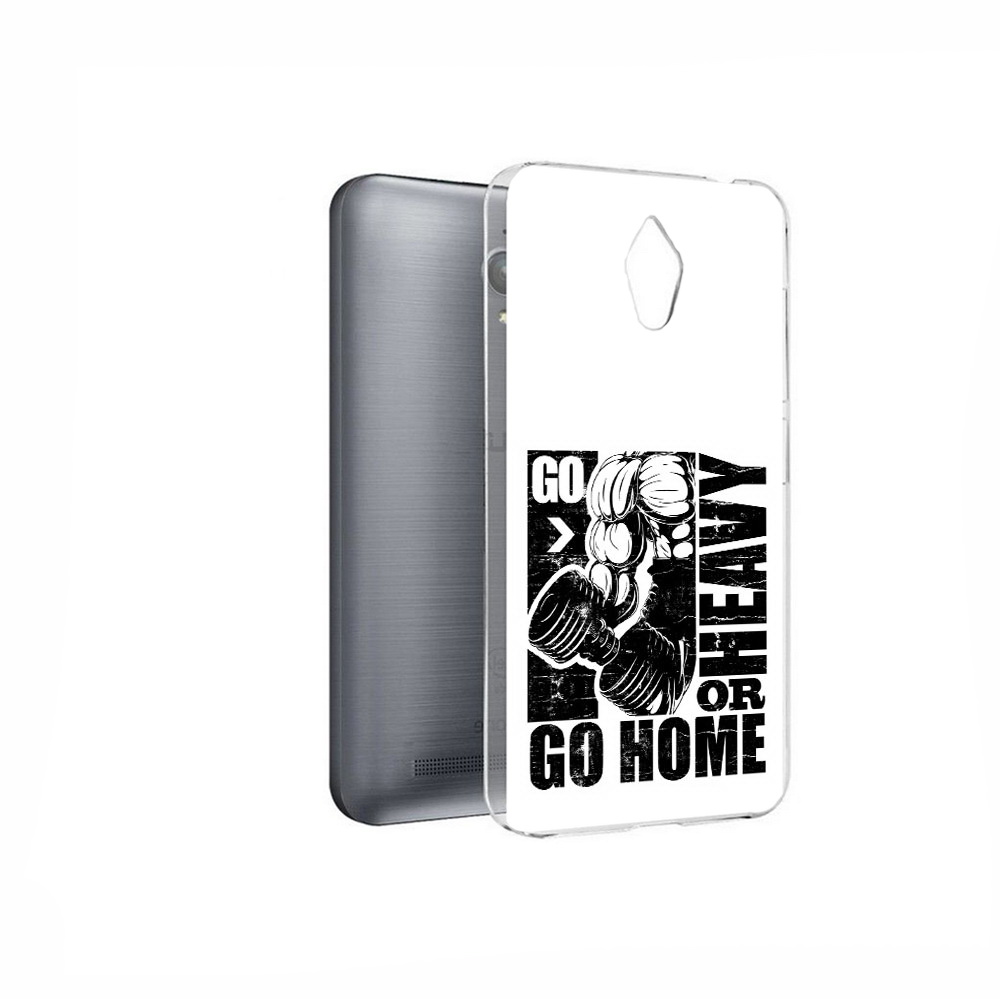 

Чехол MyPads Tocco для Asus ZenFone Go (ZC500TG) накаченные руки, Прозрачный, Tocco