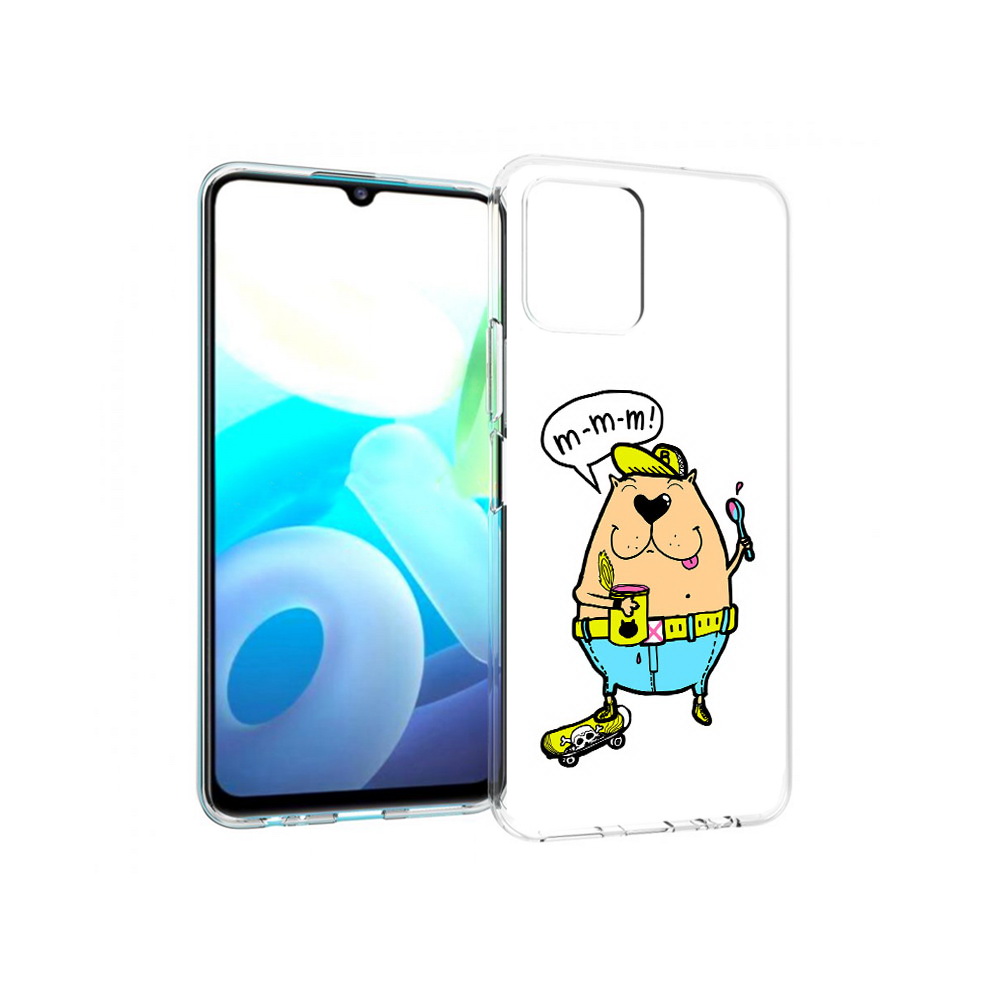 

Чехол MyPads Tocco для Vivo Y15s Бобр (PT224456.390.30), Прозрачный, Tocco
