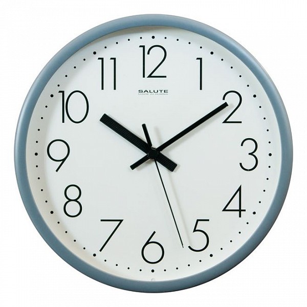 фото Настенные часы 26.5x3.8 см п-2б5-012 салют