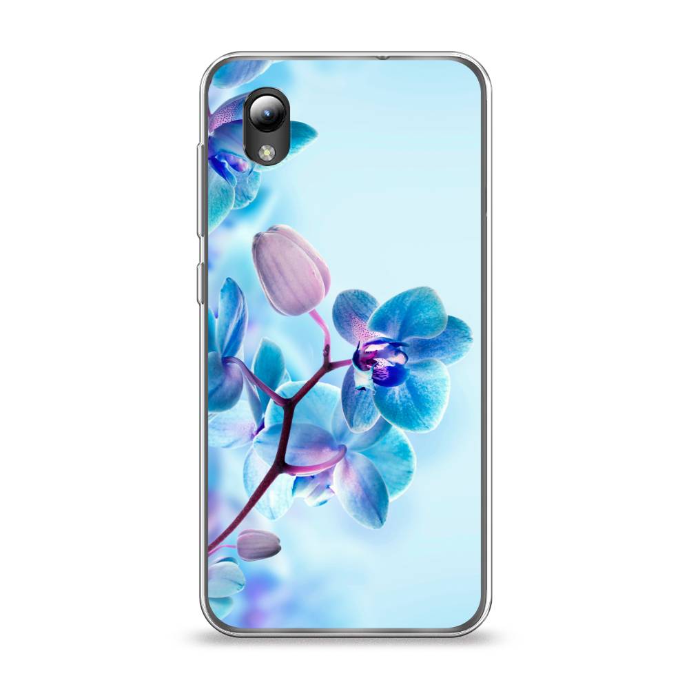 

Чехол Awog на ZTE Blade L8 / ЗТЕ Блэйд L8 "Голубая орхидея", Разноцветный, 132850-8