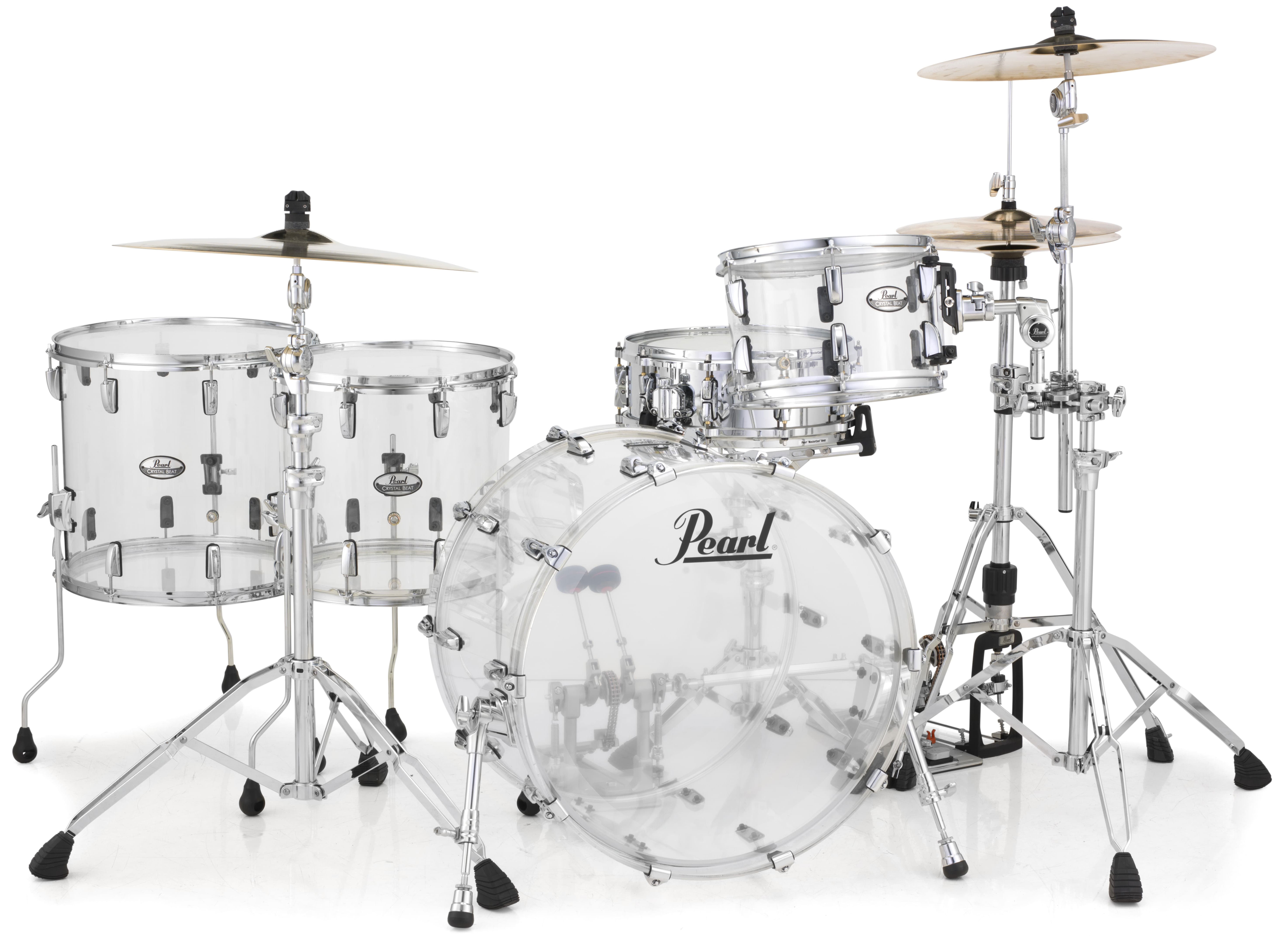 

Комплект барабанов Pearl Crystal Beat CRB524FP/C733, Прозрачный
