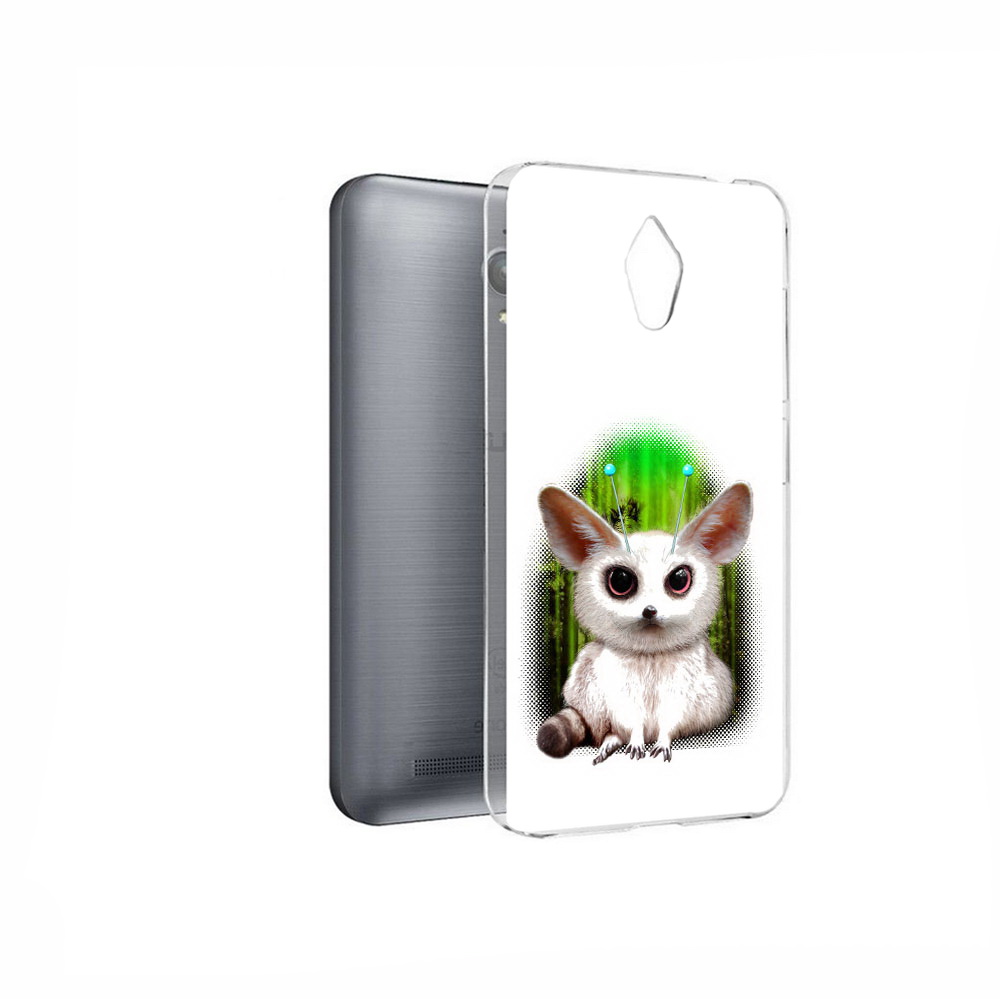 

Чехол MyPads Tocco для Asus ZenFone Go (ZC500TG) пушистое животное, Прозрачный, Tocco