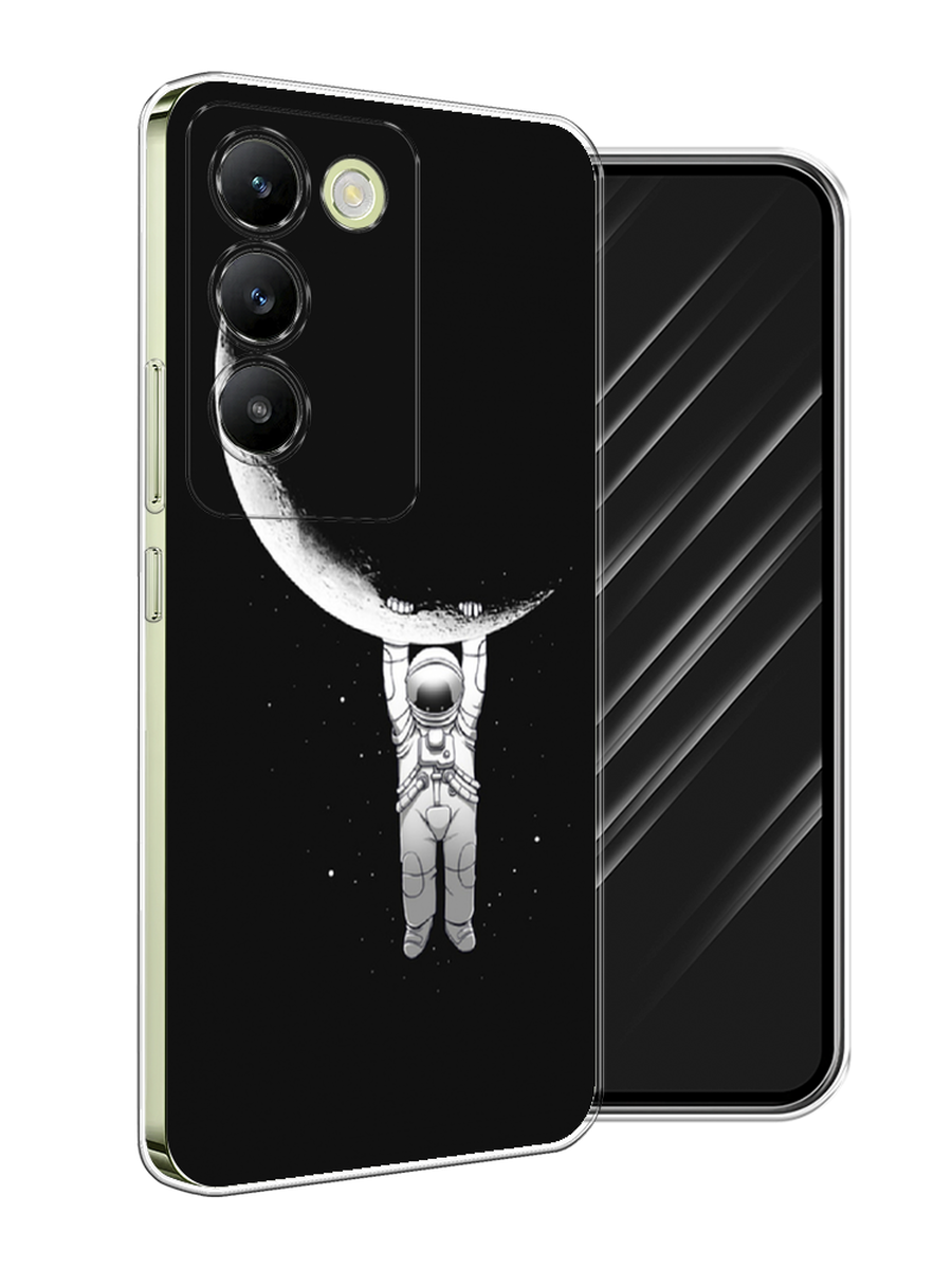 

Чехол Awog на Vivo V30 lite 4G "Космонавт", Белый;черный, 2610350-1