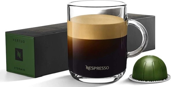 Кофе в капсулах Nespresso Vertuo Stormio, 10 шт.