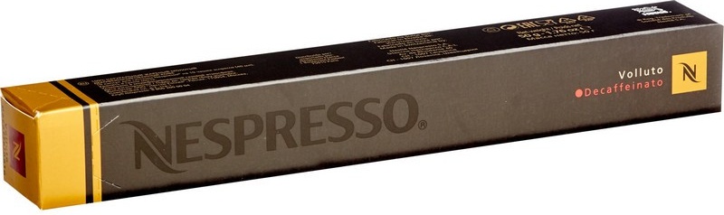 фото Кофе в капсулах nespresso volluto decaffeinato, 10 шт.