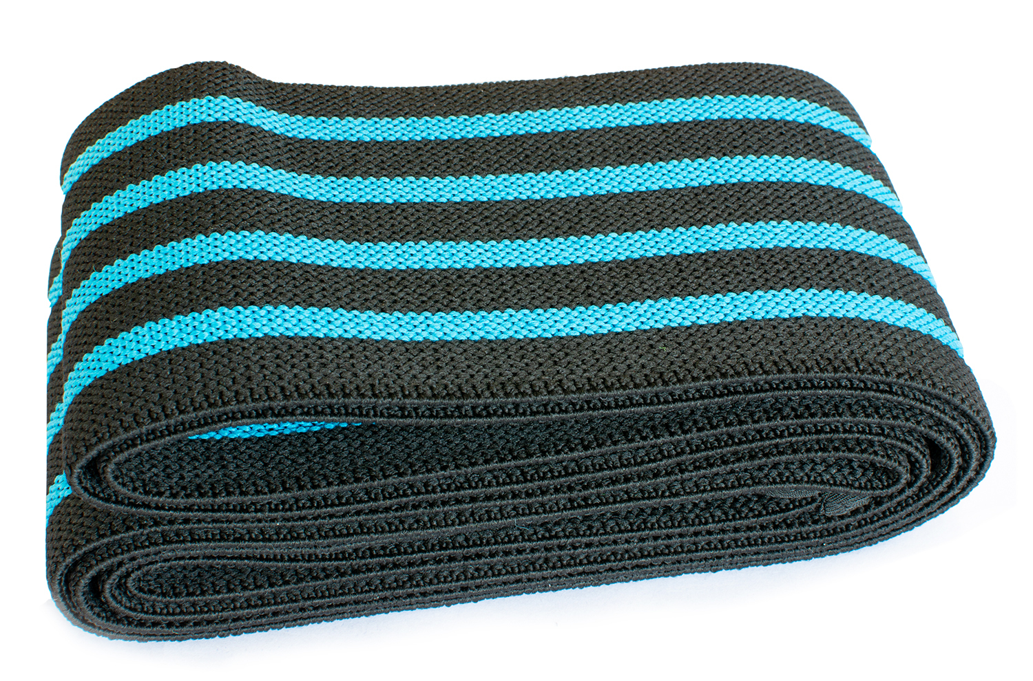 Бинт спортивный коленный Rekoy эластичный, 180 см, синий, 1 шт