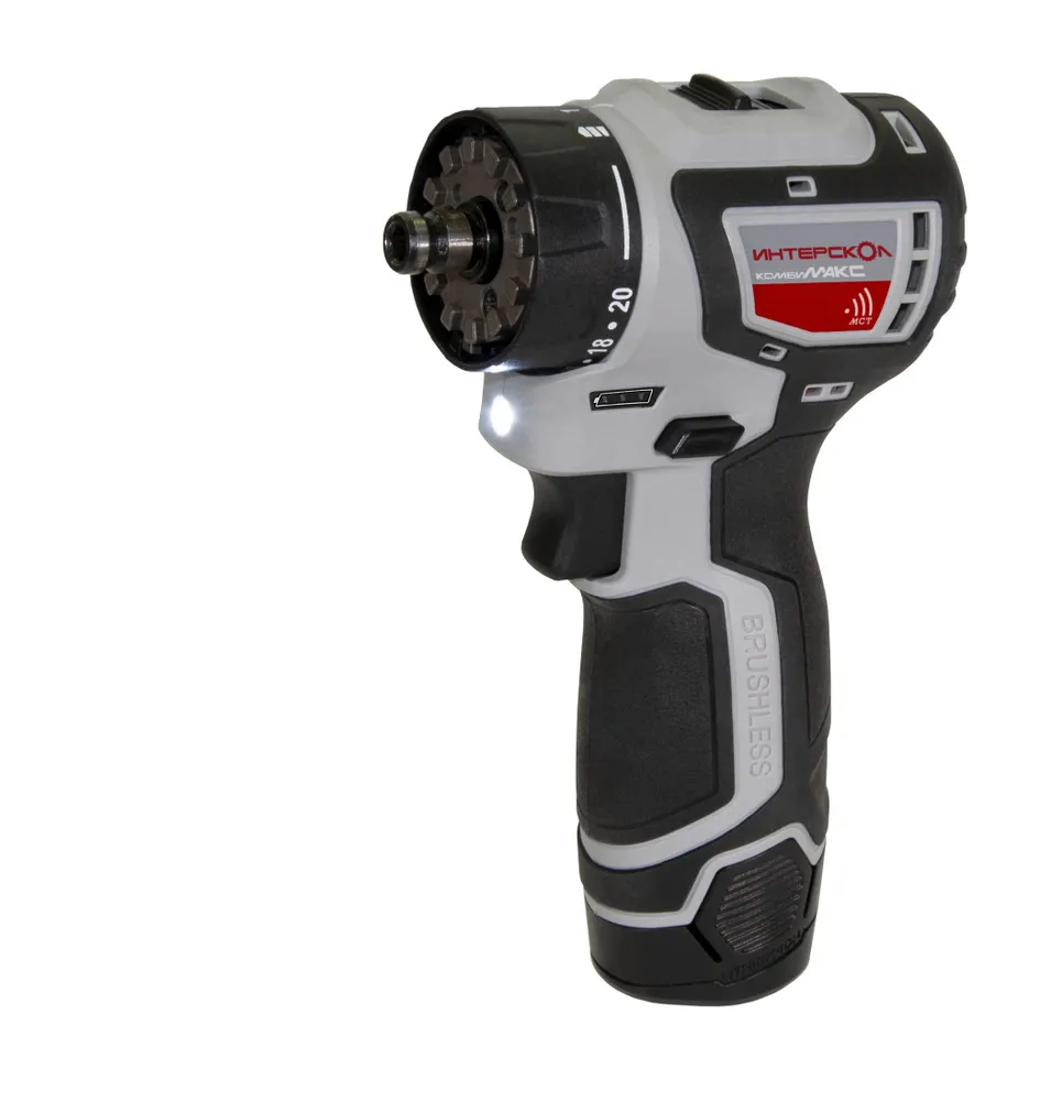 Дрель-шуруповерт Интерскол 6872279 От аккумулятора 12 В 36 Нм 2 АКБ 1225000₽