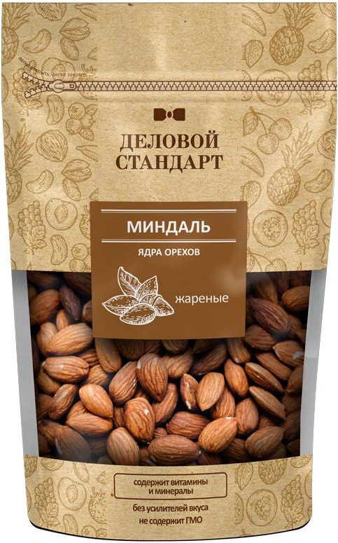 

Миндаль Деловой Стандарт жареный, 200г